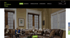 Desktop Screenshot of myfurnitureplace.com